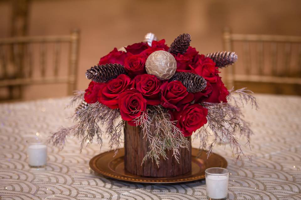 Rose centerpiece