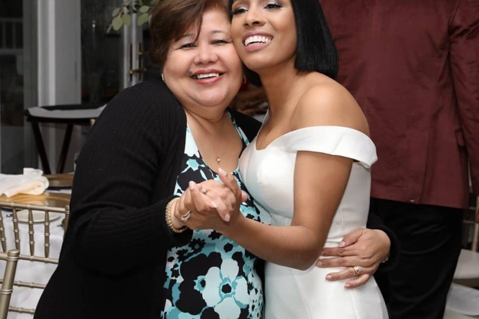 Bride & mother