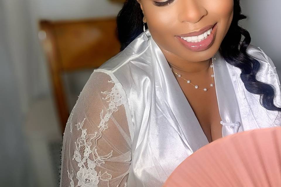 Wedding day makeup