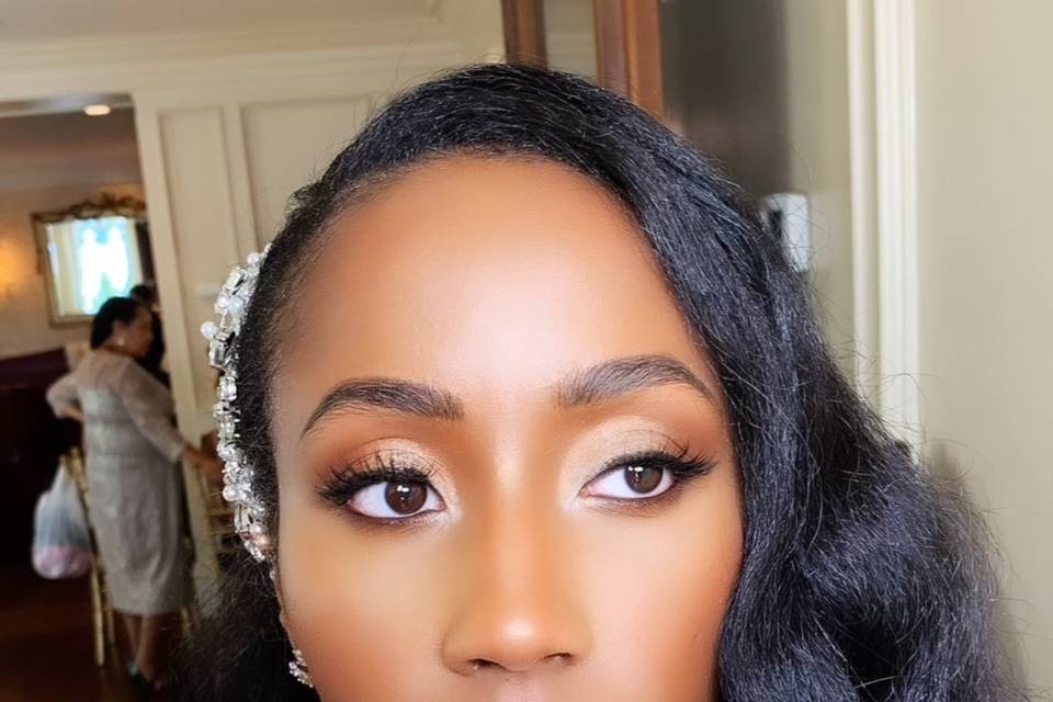 Bride makeup