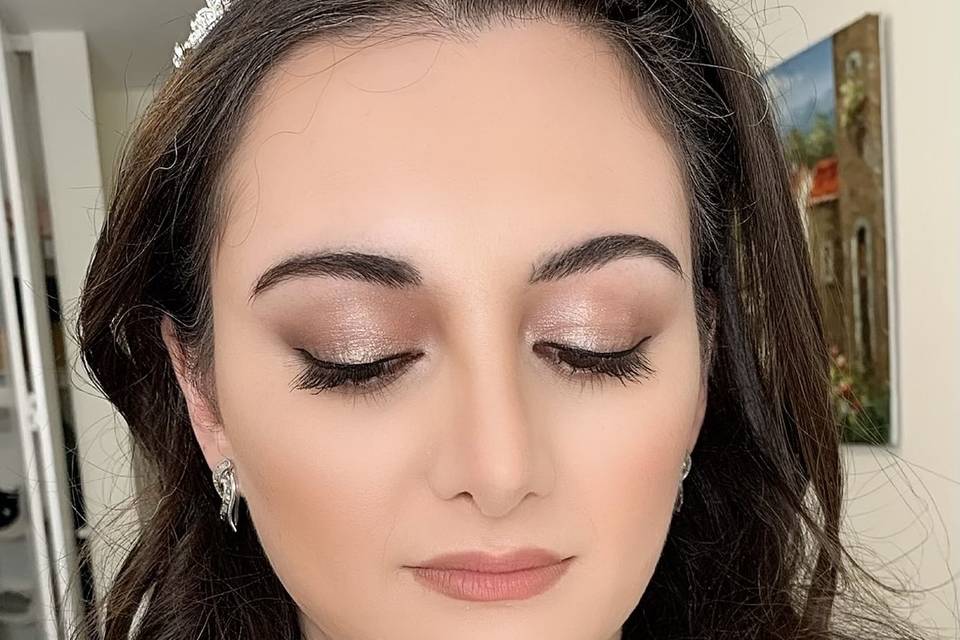 Wedding day makeup