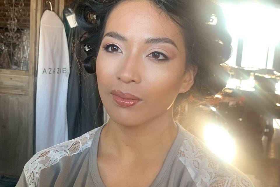 Soft Glam bridal makeup