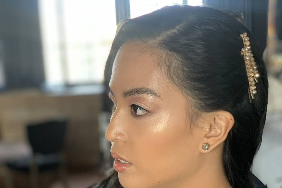 Maid of honor soft glam