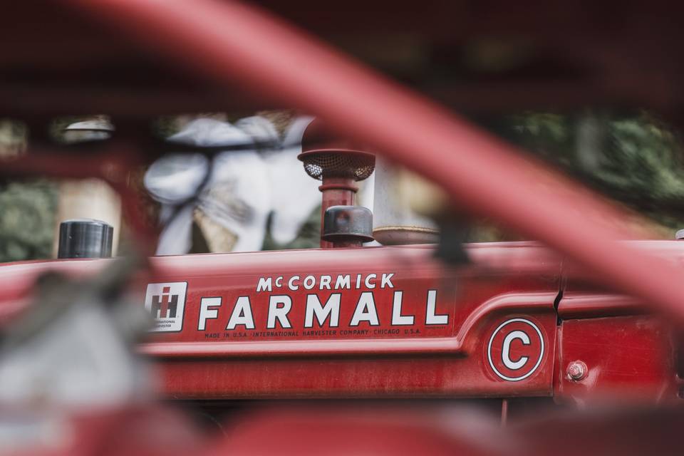Farmall wedding