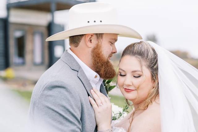 A cowboy and his girl