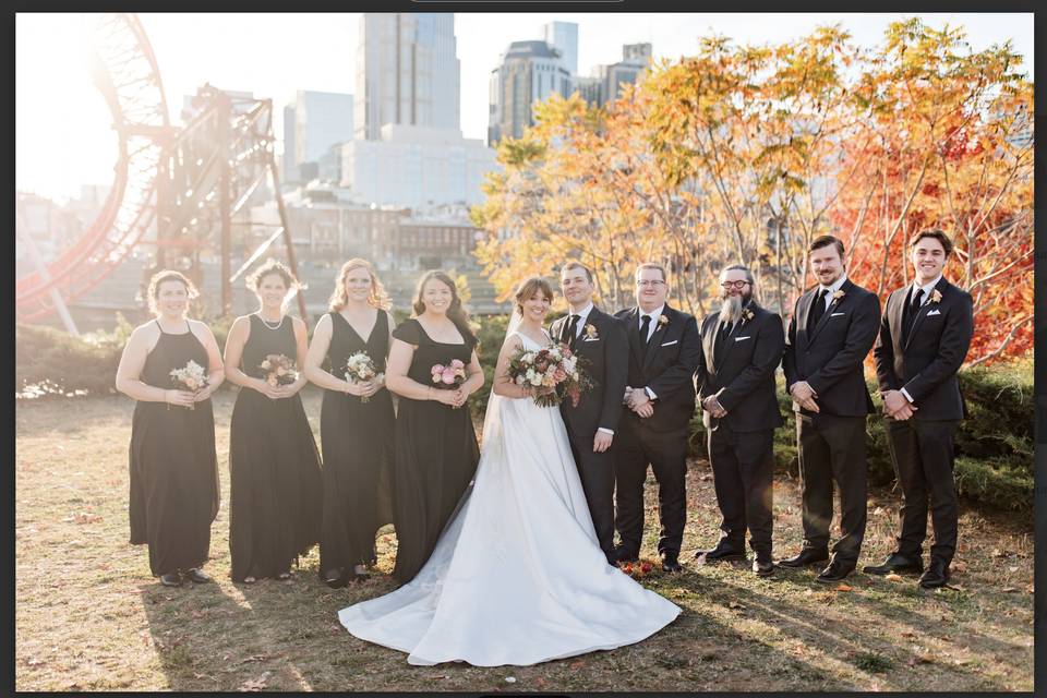 Fall wedding in Nashville