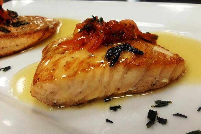 Salmon main dish