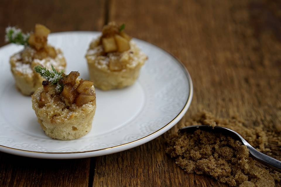 petits fours | apple brown betty