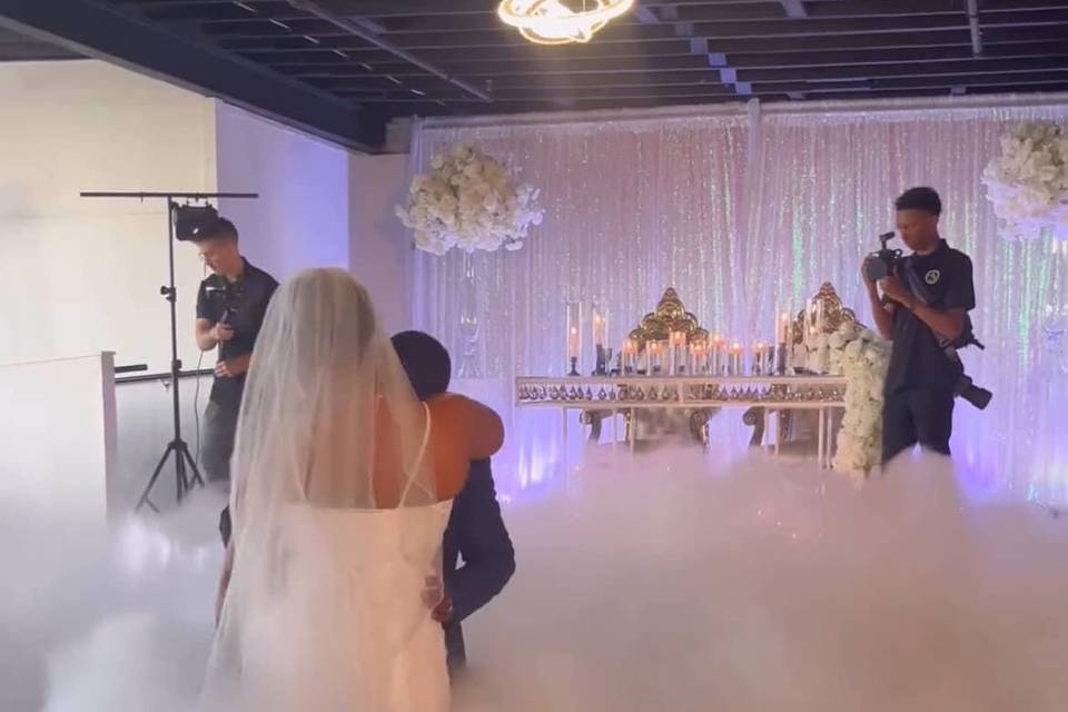 1st Dance w/our cloud in D'or