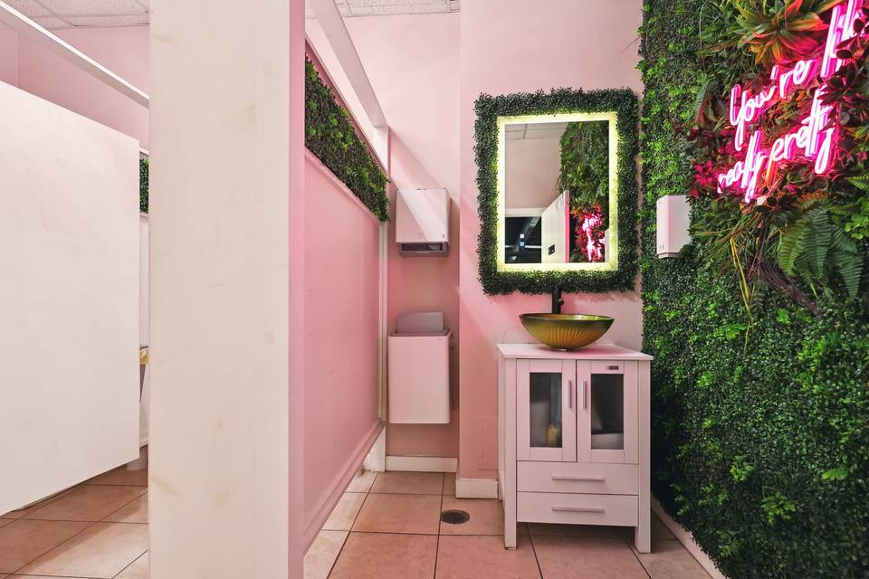 All our bathrooms are unique