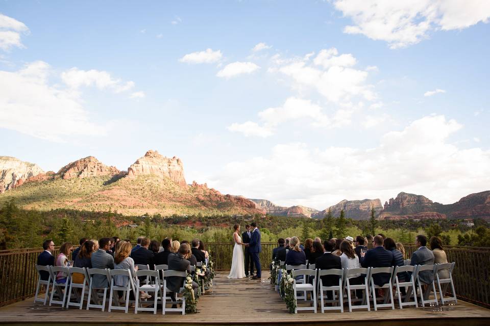 Sedona Wedding at L'Auberge