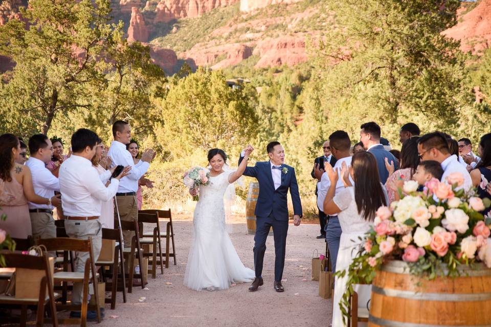 Sedona wedding at Sedona Heritage Museum