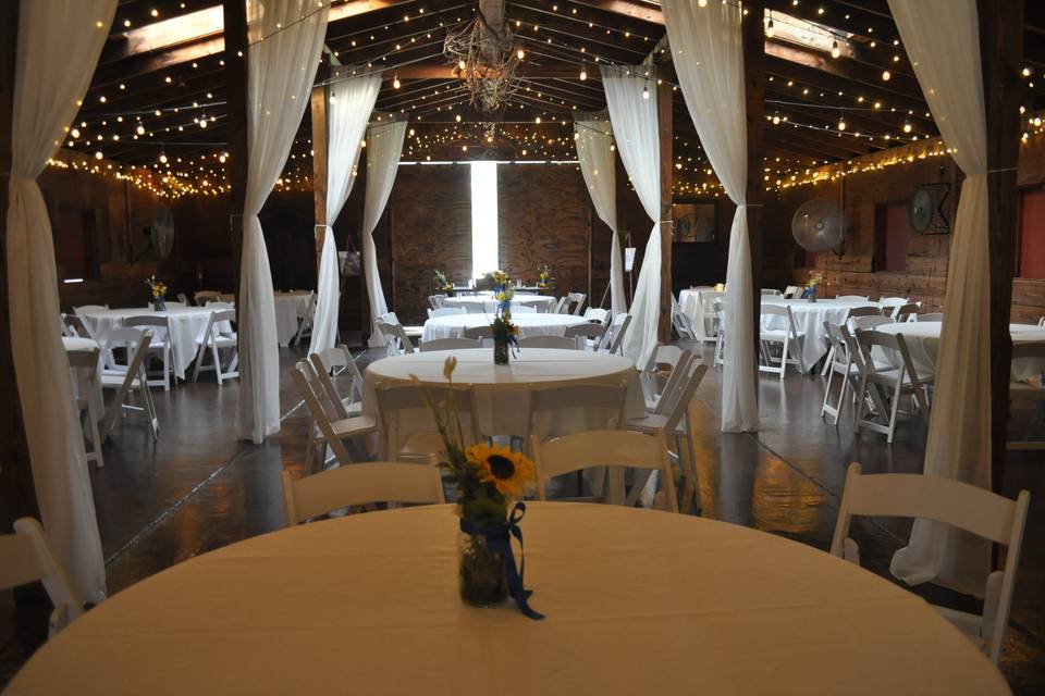 White Barn Reception