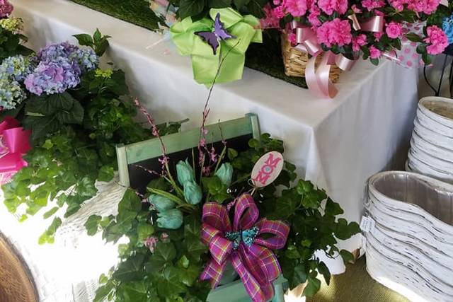 Array of vibrant florals