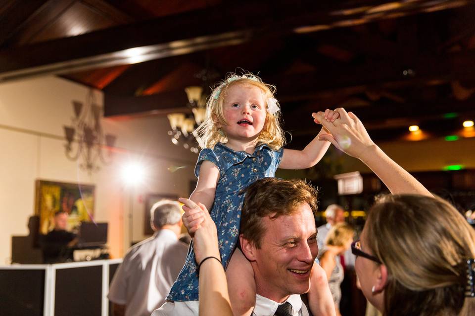 Ian, Dancing with Family