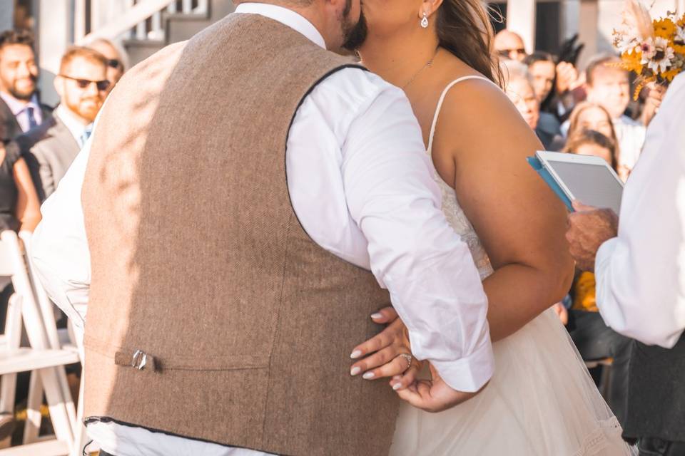 Ceremony Kiss