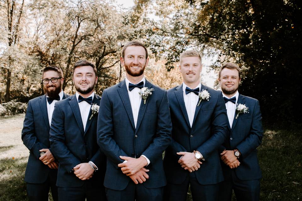 Grooms Party Portraits