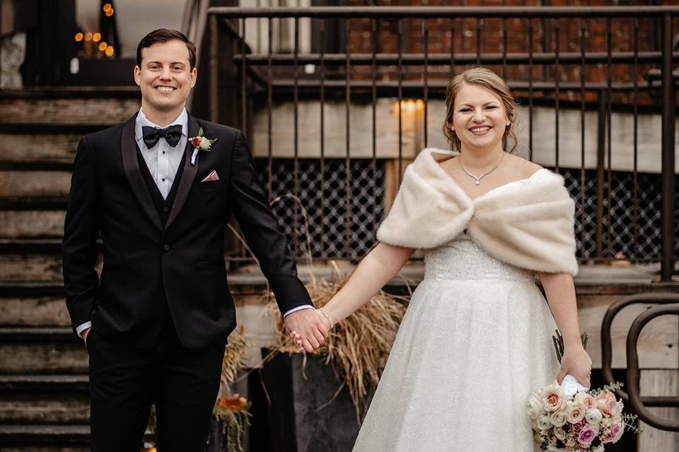 Bride and groom