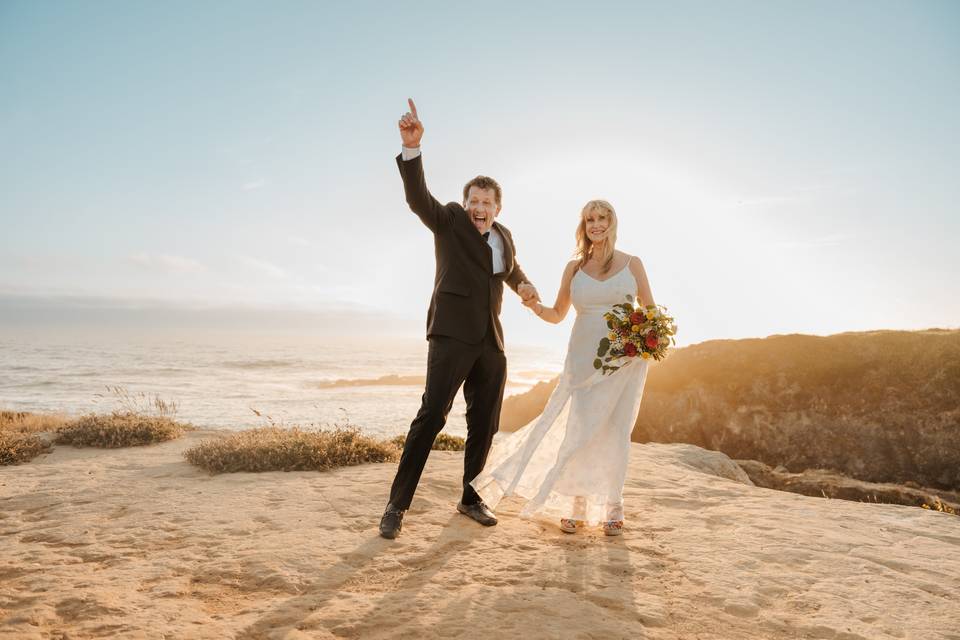 Dancing in their renewed vows