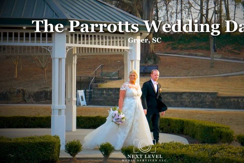 The Parrotts Wedding Day