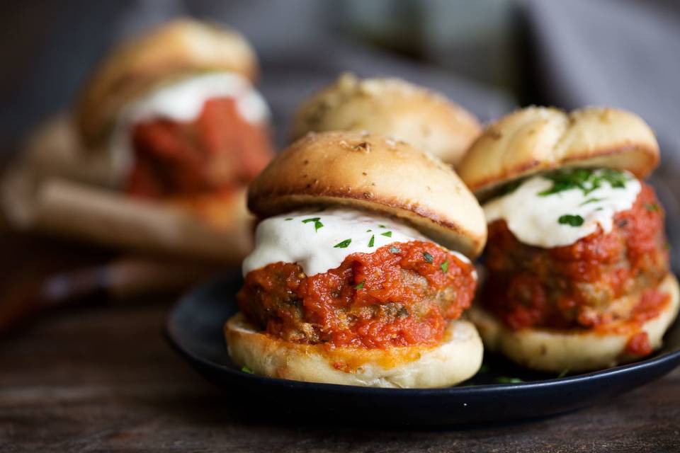 Meatball sliders