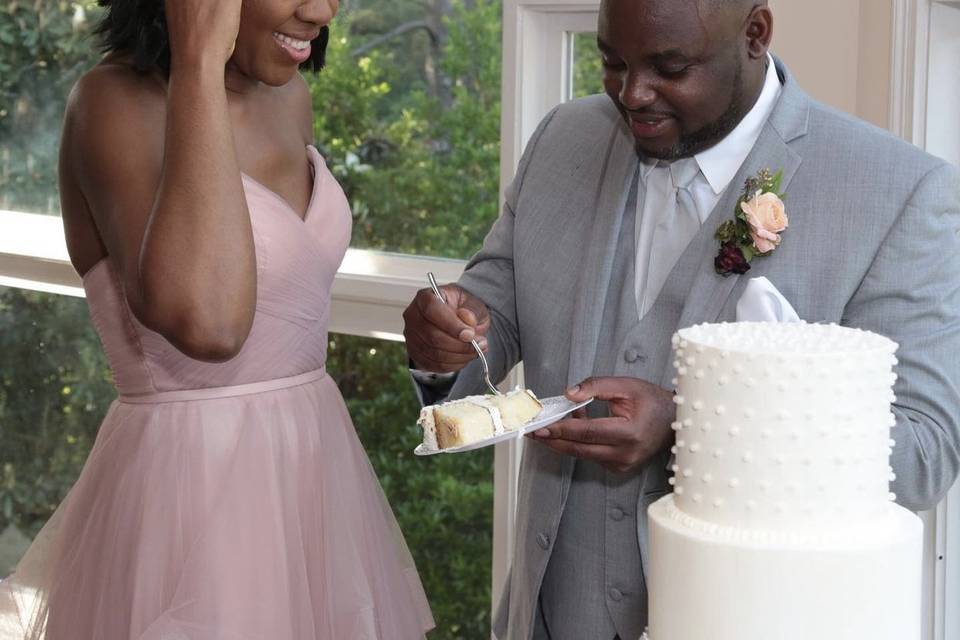 Wedding Cake Cutting