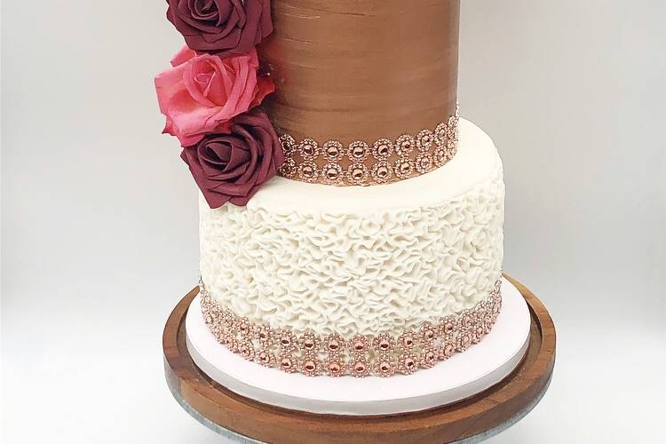 2-Tier Wedding Cake