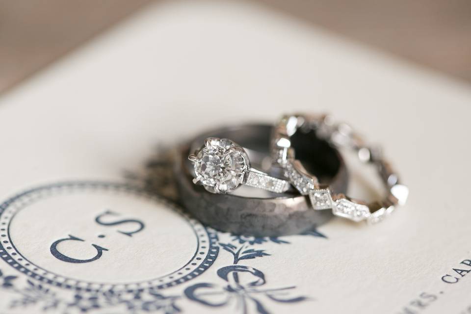 Couple's wedding ring