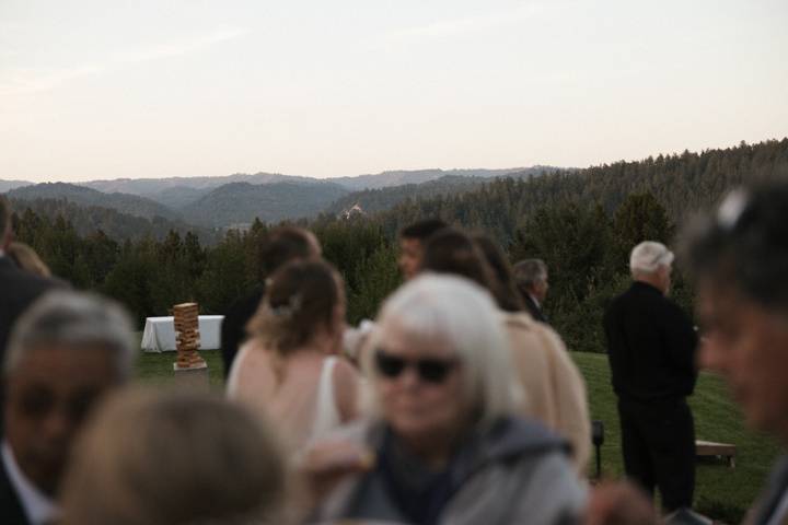 Lawn games with a view