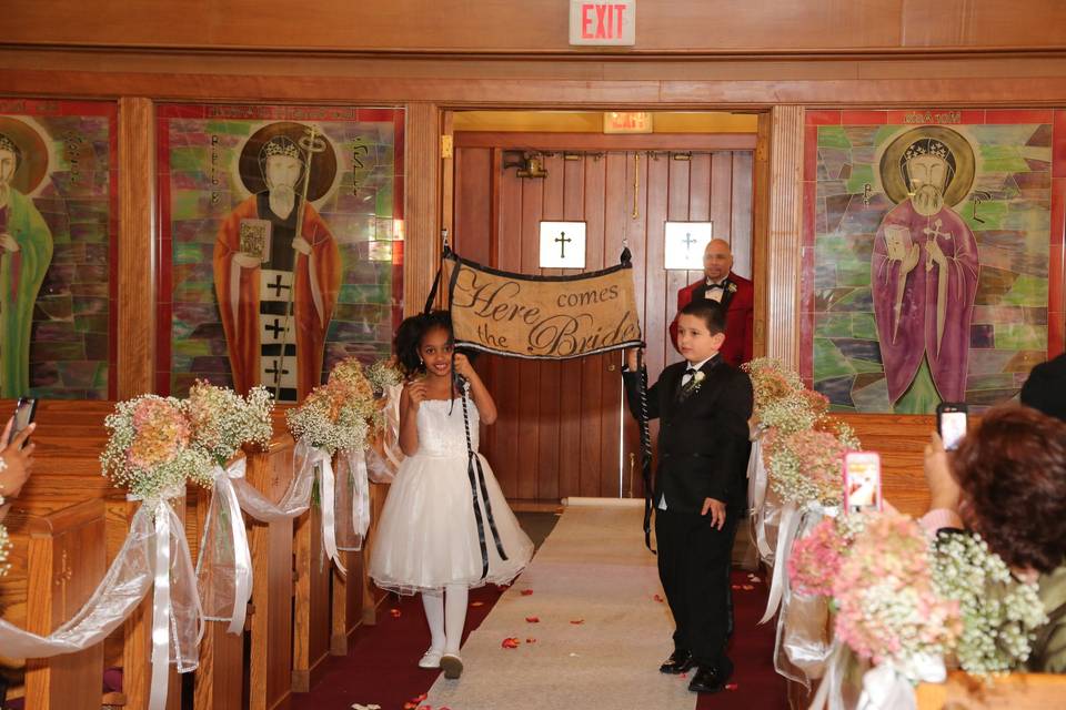 Wedding procession