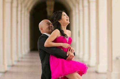 Creative couple portrait