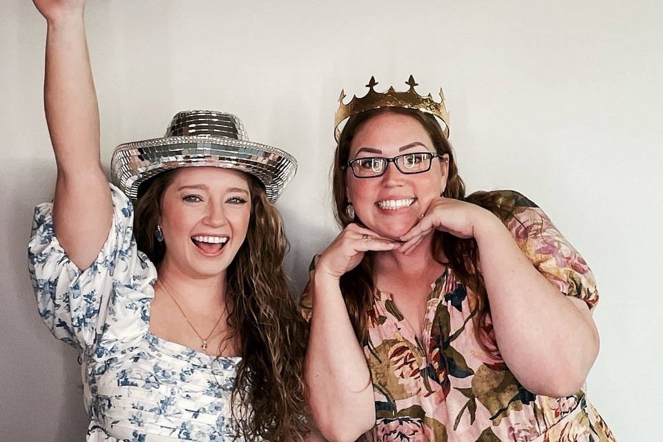 Guests at our Photo Booth