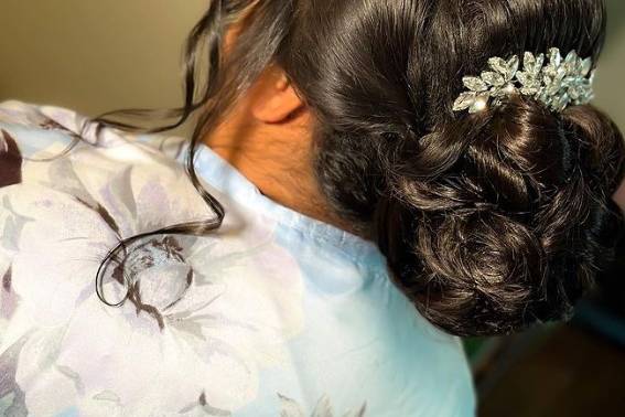 Elegant updo
