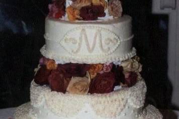 Brandi's wedding cake