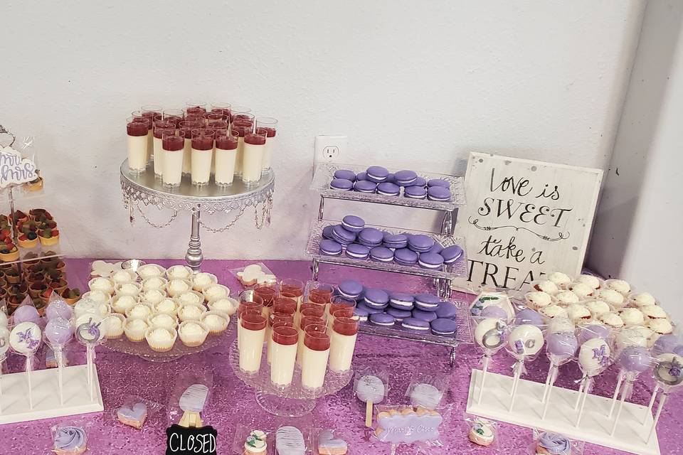 Dessert table