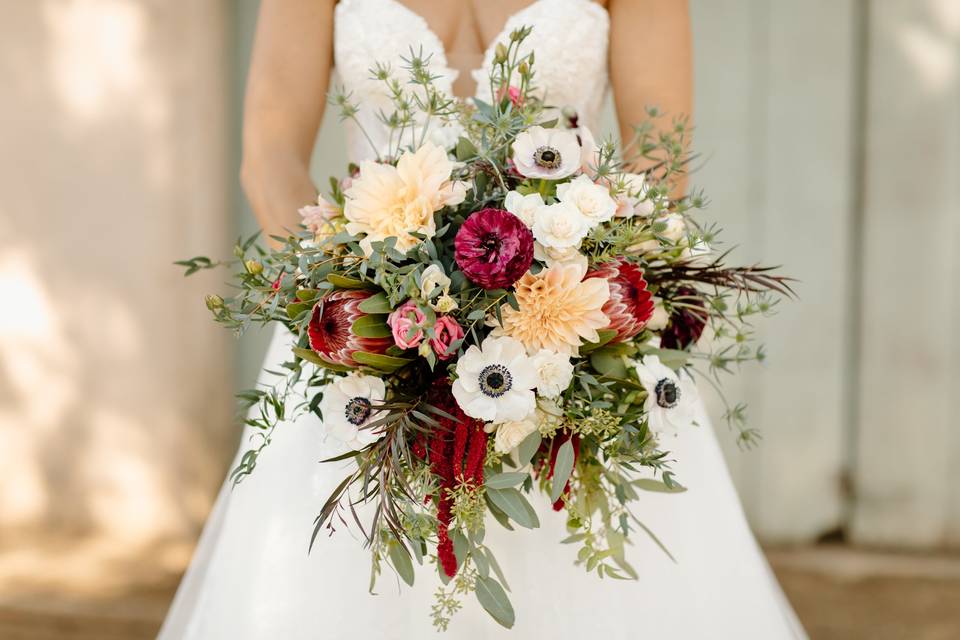 Gorgeous bridal bouquet