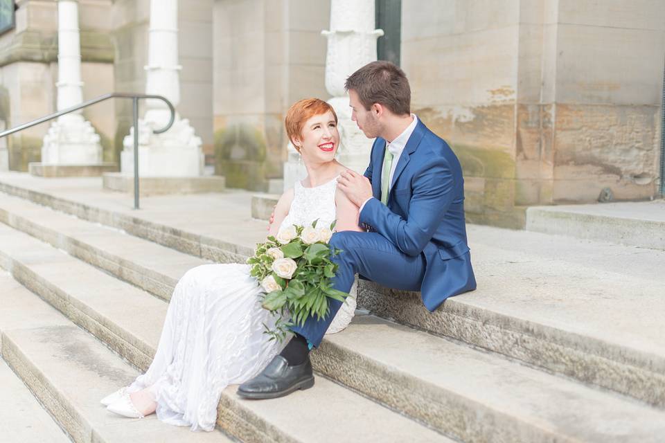 Bride and groom