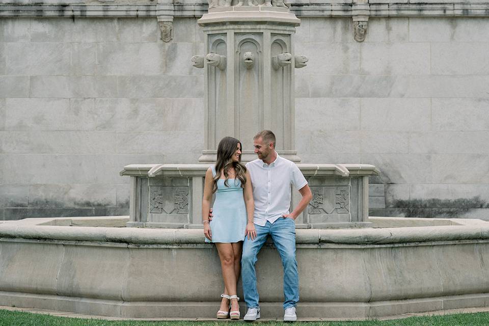 Mellon park engagement