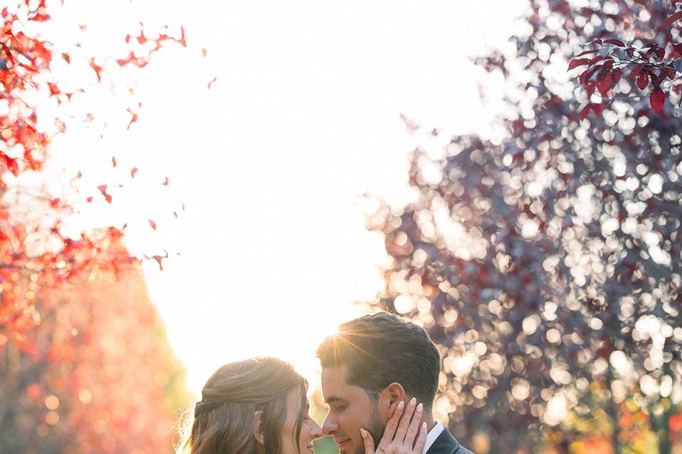 Bride and groom