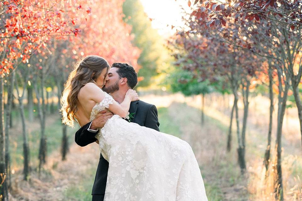 Bride and groom