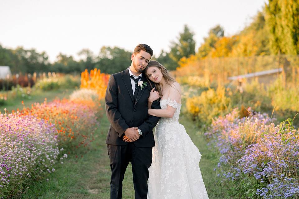 Bride and groom