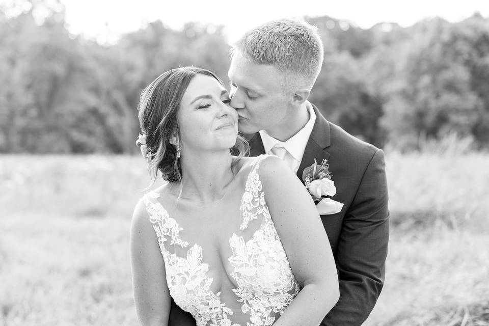 Bride and groom portraits