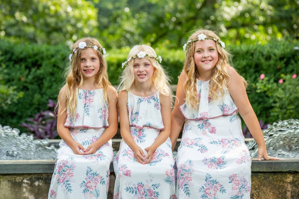 Flower girls - Frelinghuysen Arboretum