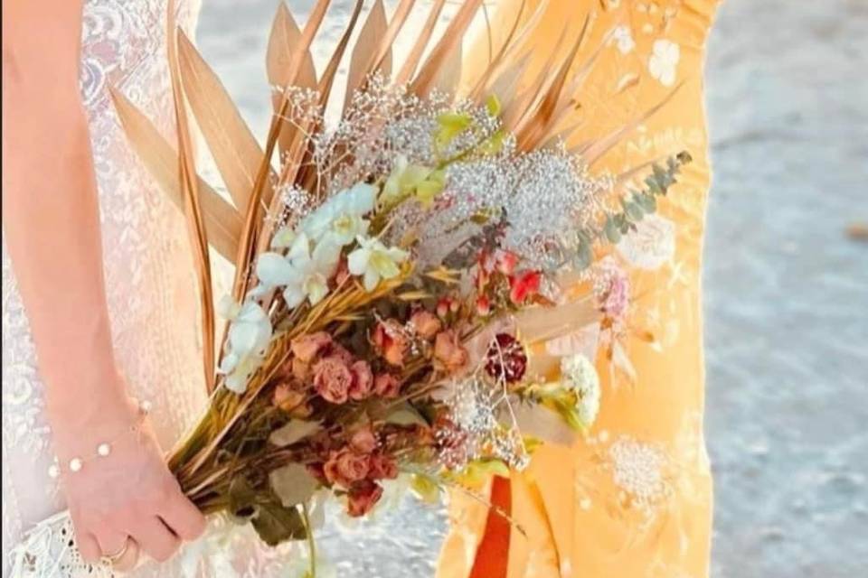 Bridal Boho bouquet