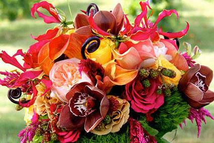 Tropical Bridal bouquet