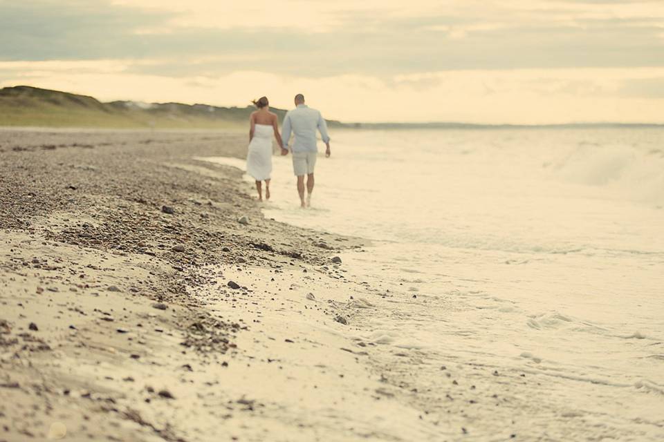 Cape Cod beach engagement