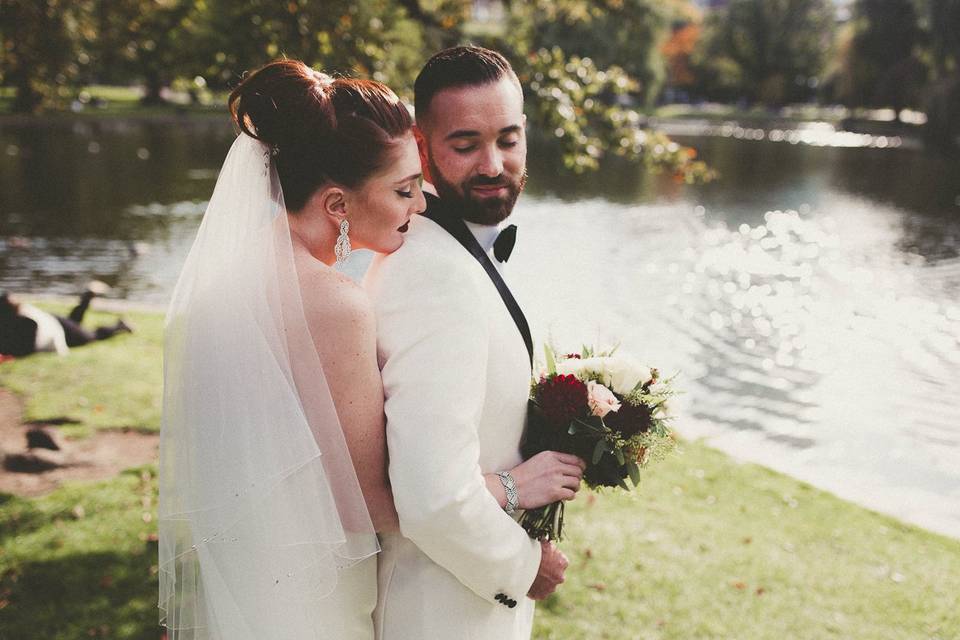 Boston Public Garden wedding