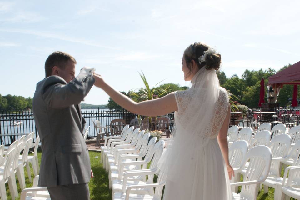 Couple dancing