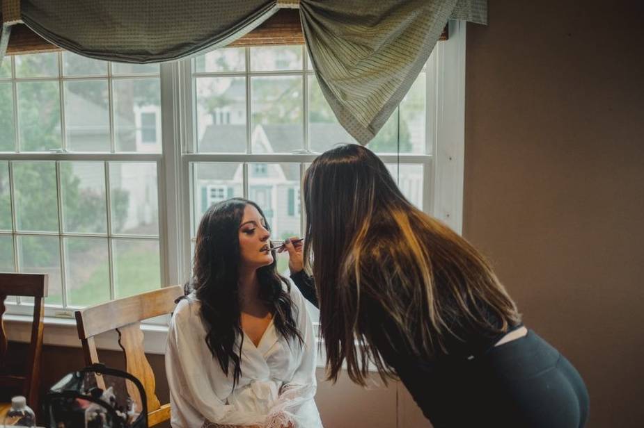 Finishing touches