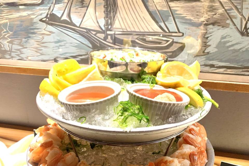 Seafood tower